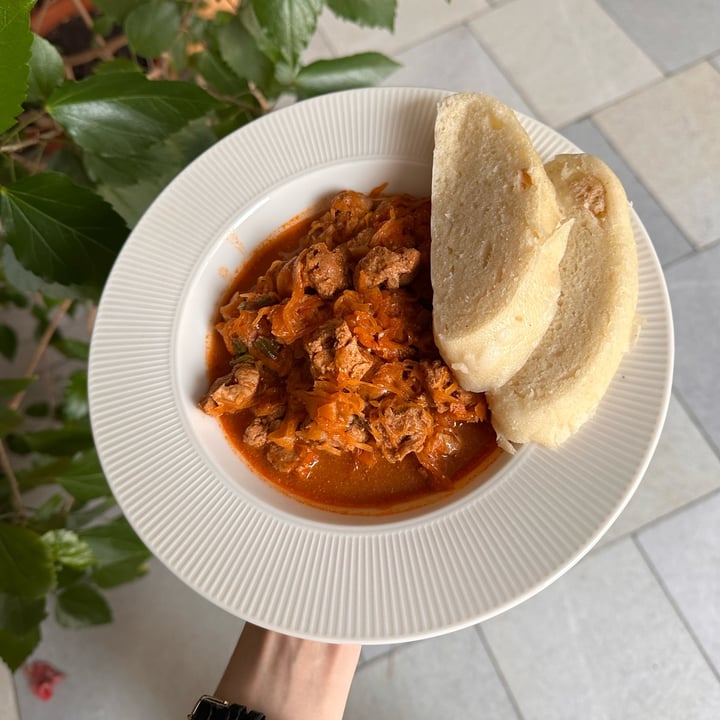 photo of Vegan's Prague goulash with dumplings shared by @actofcynic on  04 Sep 2023 - review