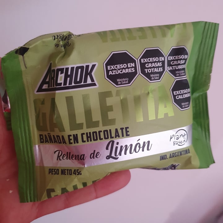 photo of ARCHOK Galletita De Limón Con Chocolate shared by @yukiita on  15 Sep 2024 - review