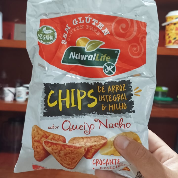 photo of Kodilar Natural Life Chips De Arroz - Queijo Nacho shared by @nickrodrigues on  10 Mar 2024 - review