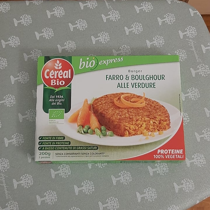 photo of Céréal Bio Burger quinoa e boulghour al pomodoro shared by @asioflammeus on  19 Aug 2025 - review