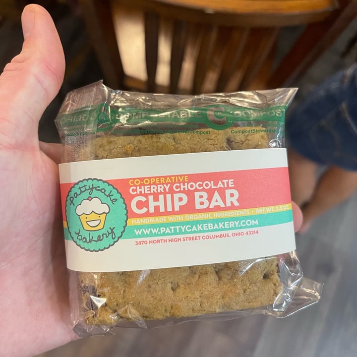 photo of Pattycake Bakery cherry chocolate chip bar shared by @jacobnewstar on  02 Aug 2024 - review