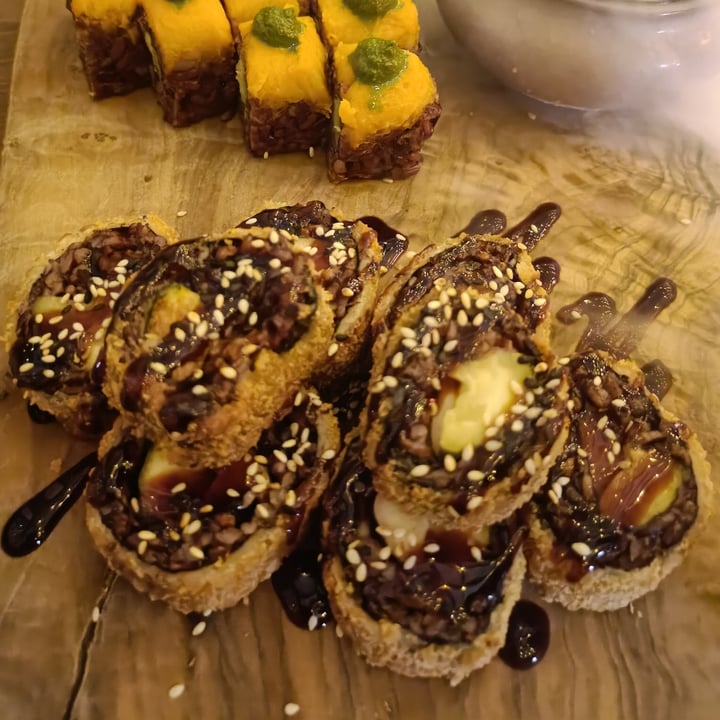 photo of Secret Garden Berlin | Vegan Sushi Tempura Tiger shared by @selbsthenker on  04 Oct 2023 - review