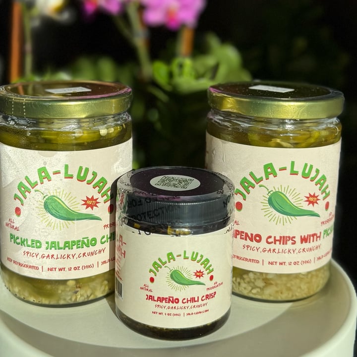 photo of Jala-Lujah Pickled Jalapeño Chips shared by @berryveganplanet on  17 Nov 2024 - review