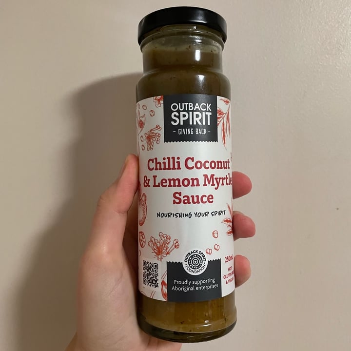 photo of outback spirit Chilli Coconut & Lemon Myrtle Sauce shared by @veggi-bella on  07 Apr 2024 - review