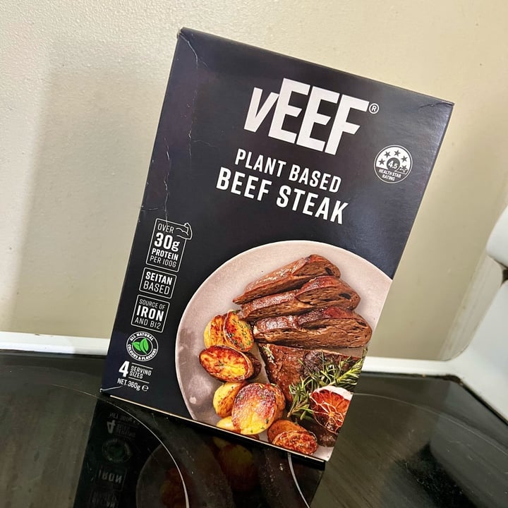 photo of Veef Plant Based Beef Steak shared by @vegan-friendly on  26 Apr 2024 - review