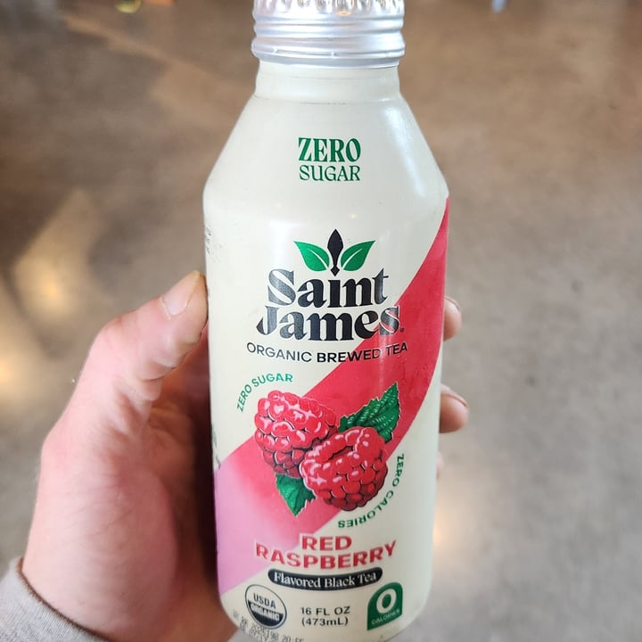 photo of Saint James organic raspberry black tea shared by @brtjohns on  05 Oct 2025 - review