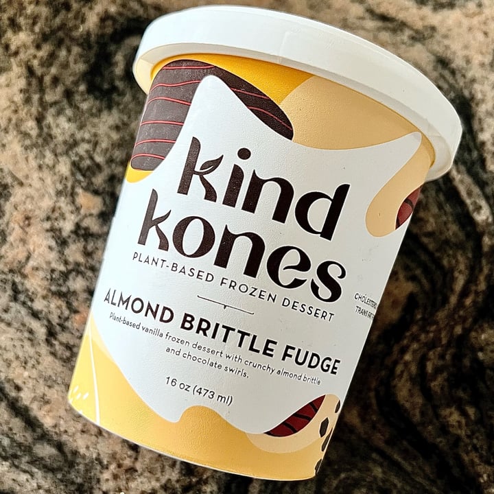 photo of Kind Kones Almond Brittle Fudge shared by @r3ginaa on  20 Nov 2024 - review