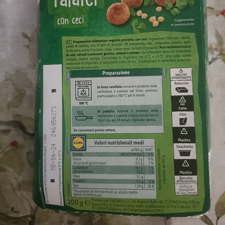 photo of Vemondo Falafel con ceci shared by @-pervinca- on  15 Apr 2024 - review