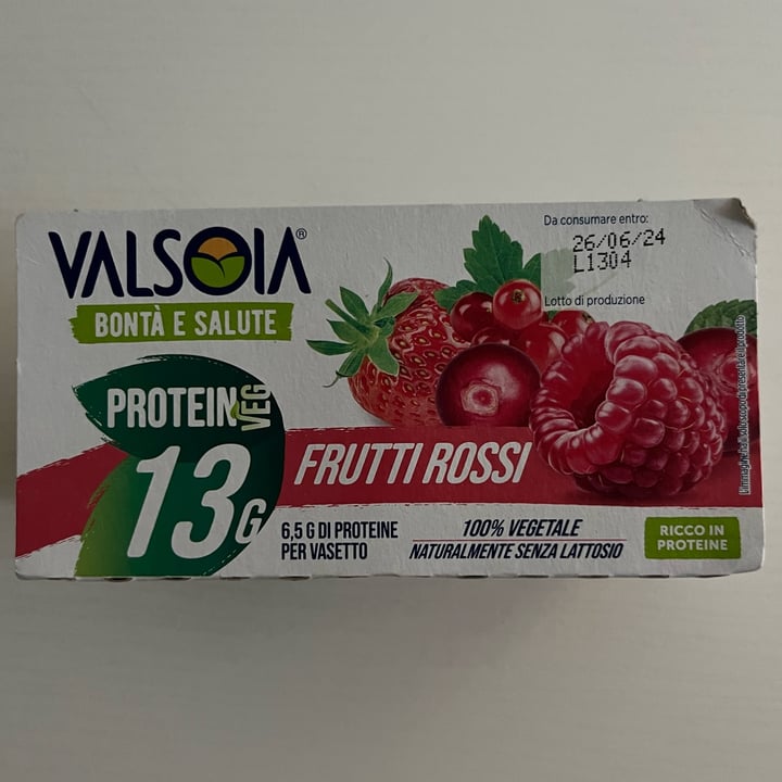 photo of Valsoia yogurt di soia frutti rossi shared by @allimac on  28 May 2024 - review