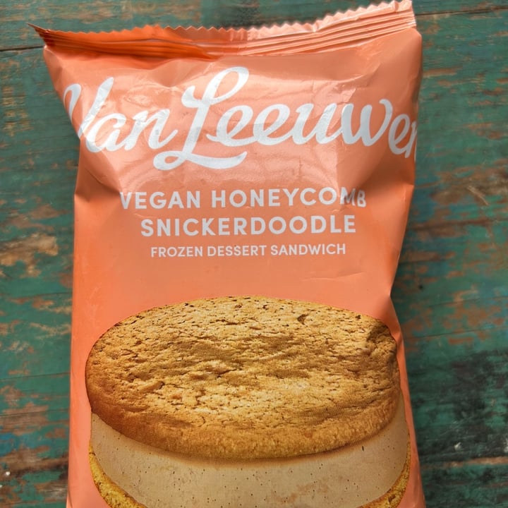 photo of Van Leeuwen Honeycomb & Snickerdoodle Ice Cream Sandwich shared by @carolbrittx on  15 May 2024 - review