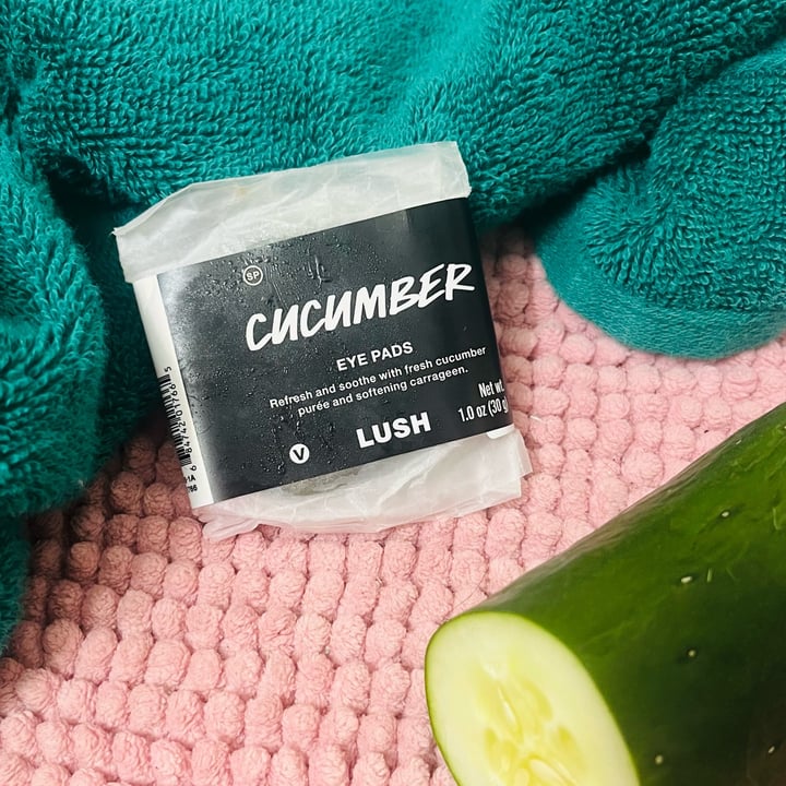 photo of Lush Cucumber Eye Pads shared by @alexanicole on  16 Sep 2025 - review