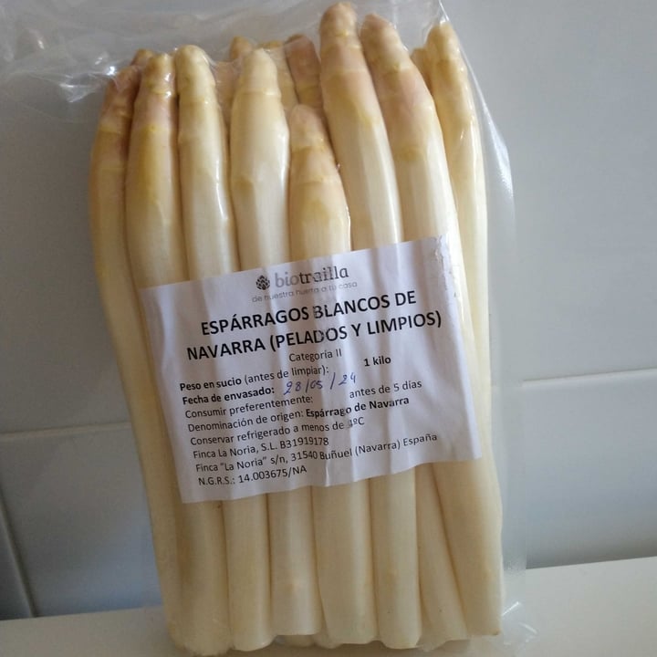 photo of BioTrailla Espárragos Blancos shared by @nsd15 on  29 May 2024 - review