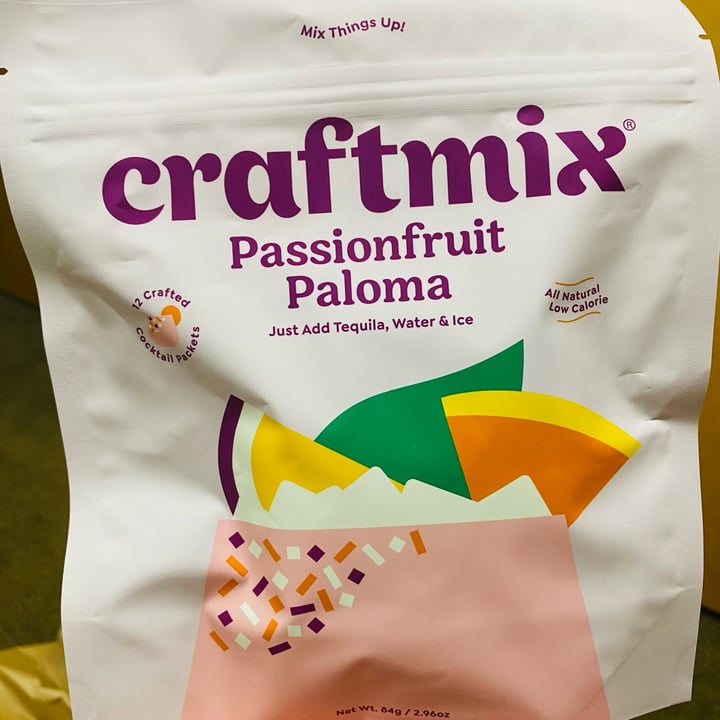photo of Craftmix Passionfruit Paloma shared by @beckyyy on  18 Sep 2025 - review
