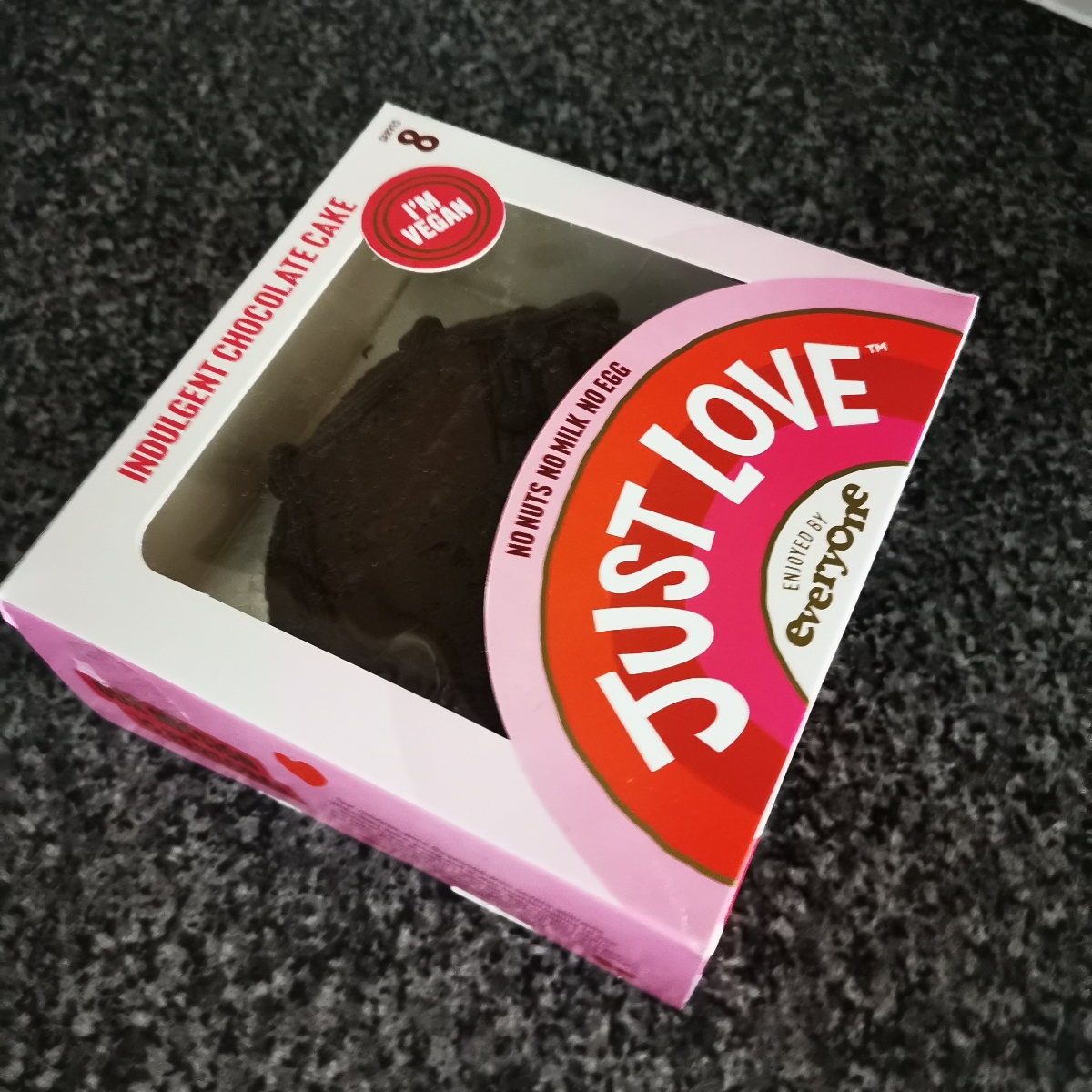 Indulgent Chocolate Cake From Just Love Food Company Vegan Product