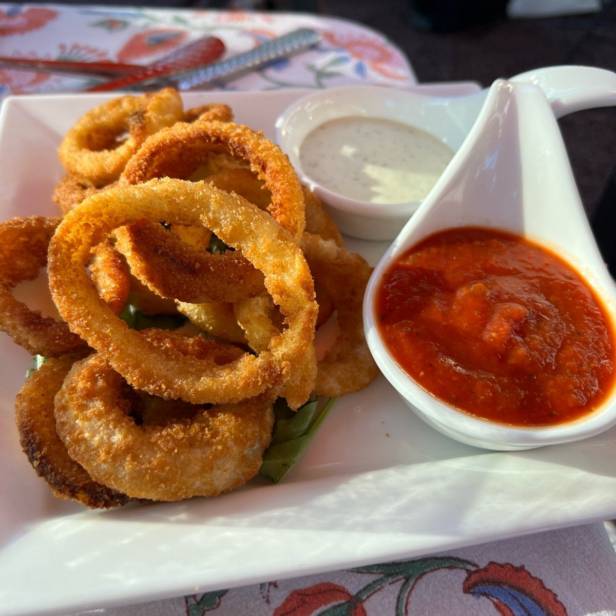 onion rings at V-SPOT FOOD VEGAN RESTAURANT - Review by @allycat38 ...