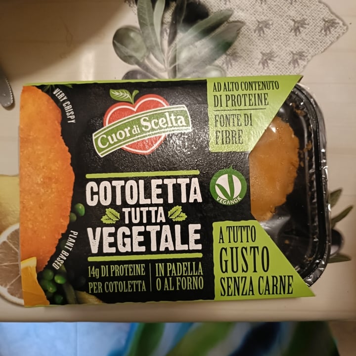 photo of Cuor di scelta cotoletta vegetale shared by @vaccallegra on  29 Aug 2024 - review