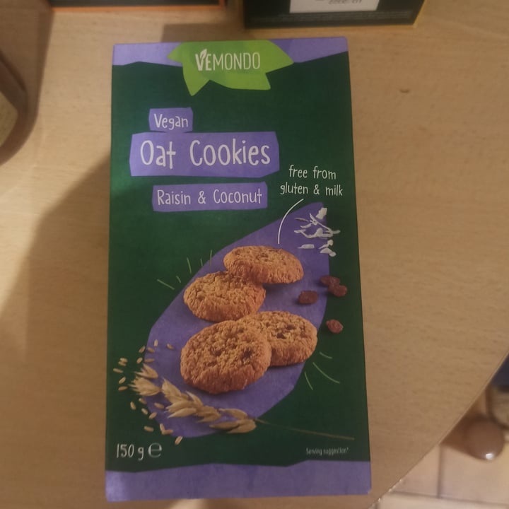 photo of Vemondo oat cookies - raisins shared by @nanaemma on  04 Jan 2024 - review