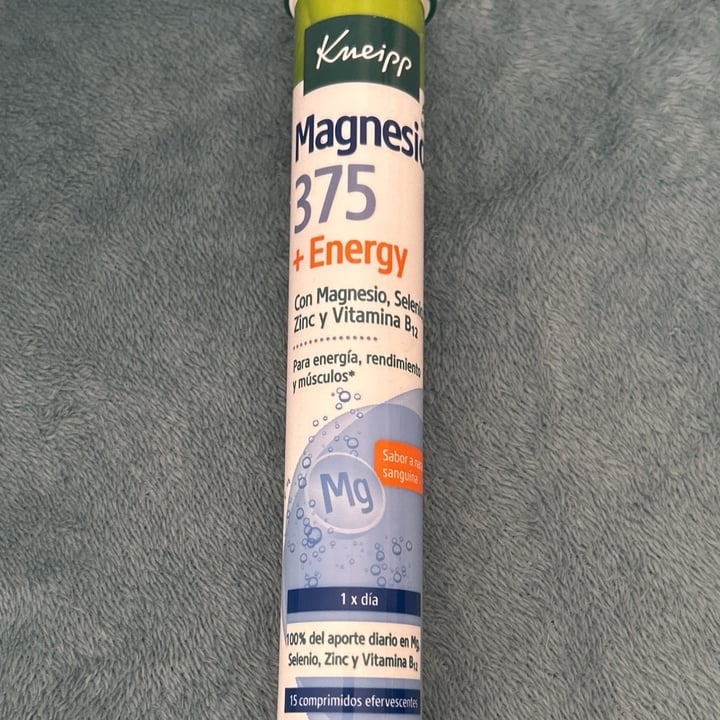 photo of Kneipp Magnesio 375 + Energy shared by @elyqs on  02 Sep 2025 - review