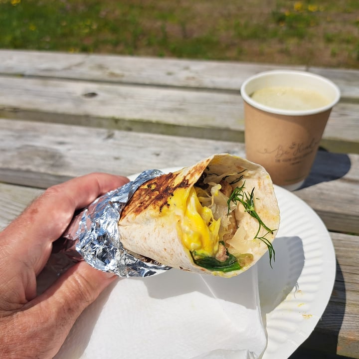 photo of Be Kind The Vegan Coffee Caravan The Wurst Wrap shared by @trailrunningman on  19 May 2024 - review