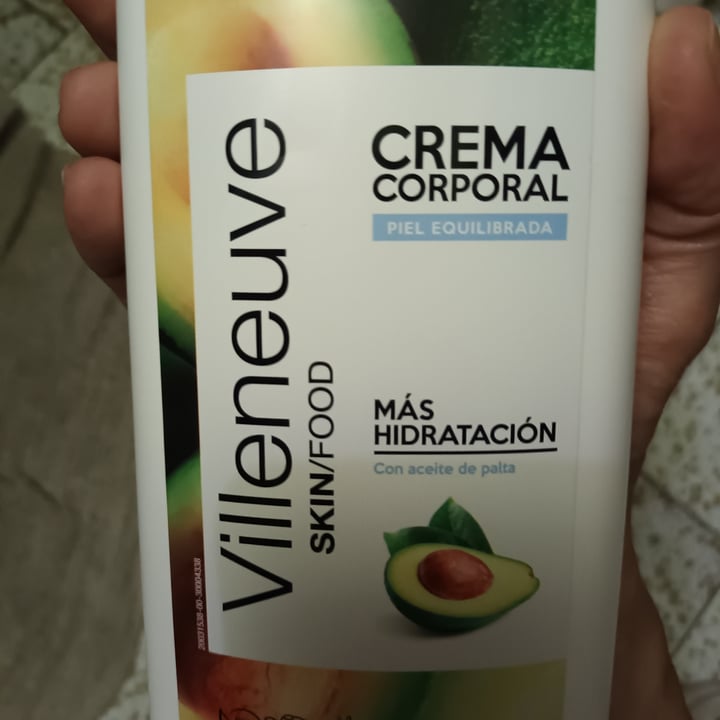 photo of Villeneuve Crema Corporal shared by @angelesdc1238 on  09 Mar 2024 - review
