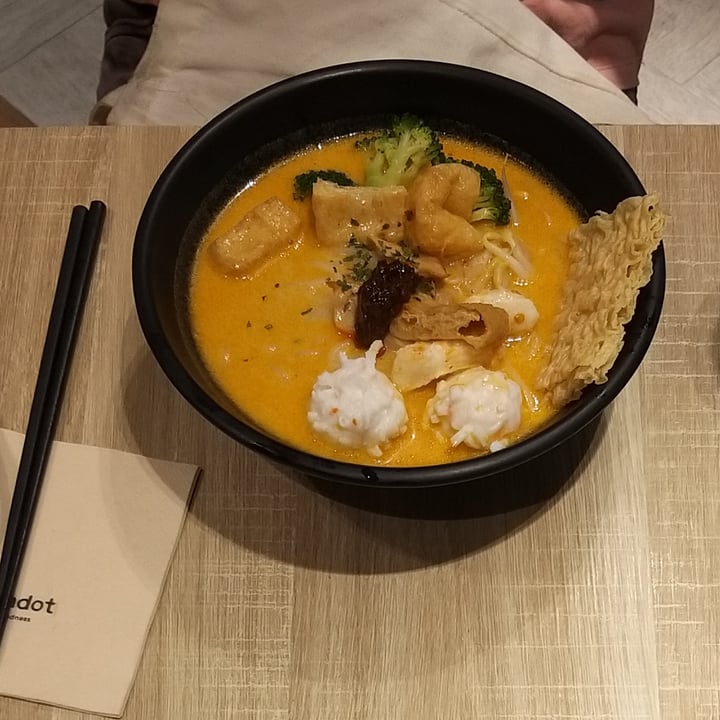 photo of Greendot Junction 8 Signature Laksa Noodles (Vegan) shared by @darkchocoholic on  03 Sep 2025 - review