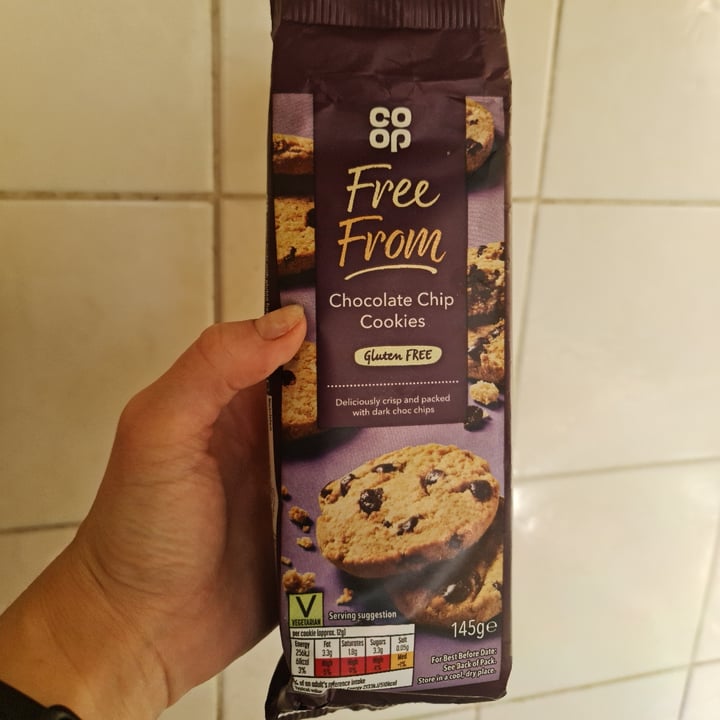 photo of Free from coop Chocolate Chips Cookies shared by @veganeileen on  30 Jan 2025 - review