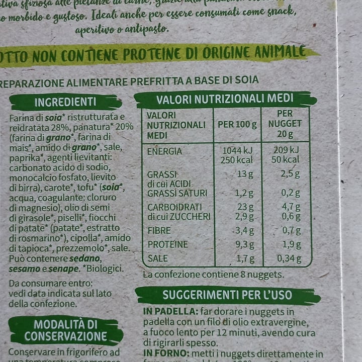 photo of Coop Nuggets vegetali Biologici shared by @elodia on  18 Mar 2024 - review