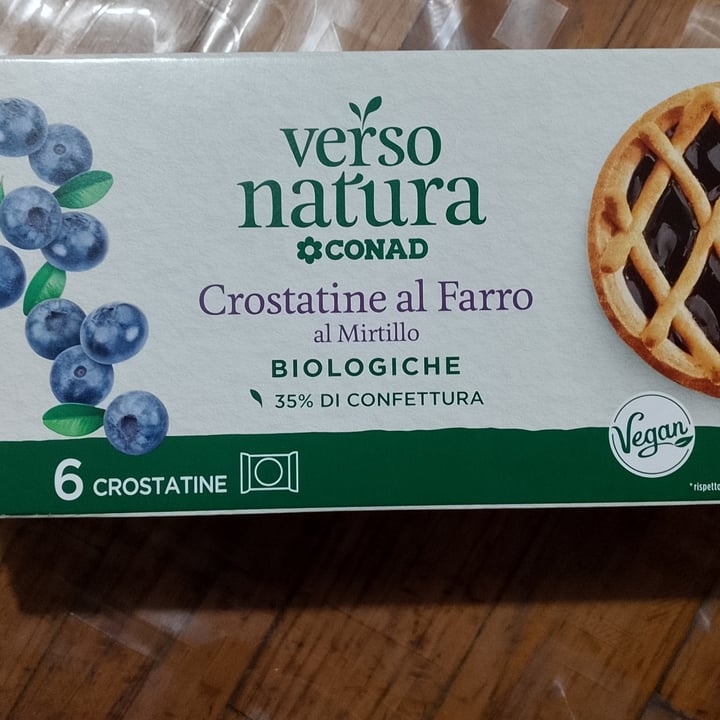 photo of Verso Natura Conad Veg Crostatine Di Farro Al Mirtillo shared by @snakegdg on  08 Oct 2024 - review