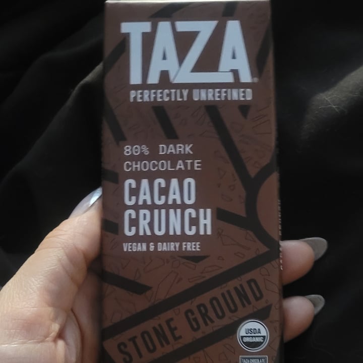 photo of Taza Chocolate Cacao Crunch 80% Dark Chocolate With Puffed Quinoa shared by @yunafreya on  15 Jul 2024 - review