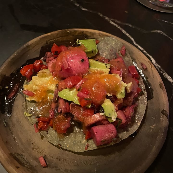 photo of Luvina Vegan Bar ceviche de no pulpo shared by @veganads on  09 Mar 2024 - review
