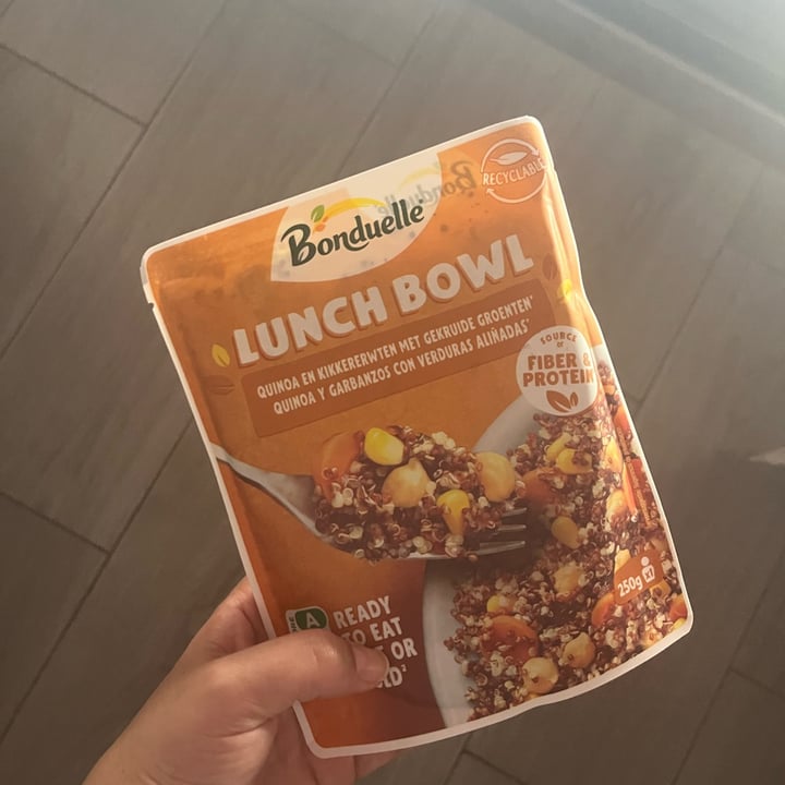 photo of Bonduelle Lunch Bowl Carrots, Chickpeas, Corn, Quinoa shared by @bego18 on  22 Aug 2025 - review