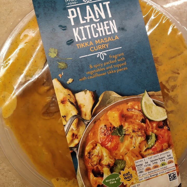 photo of Plant Kitchen (M&S) Tikka Masala Curry shared by @srina-p on  06 Feb 2024 - review