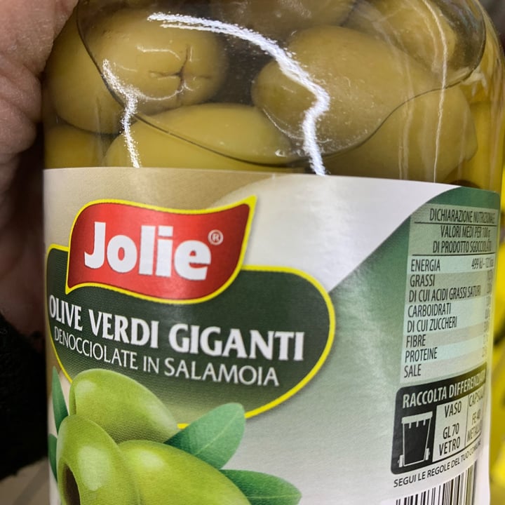 photo of Jolie olive verdi giganti denocciolate in salamoia shared by @coloratantonella on  10 Oct 2025 - review