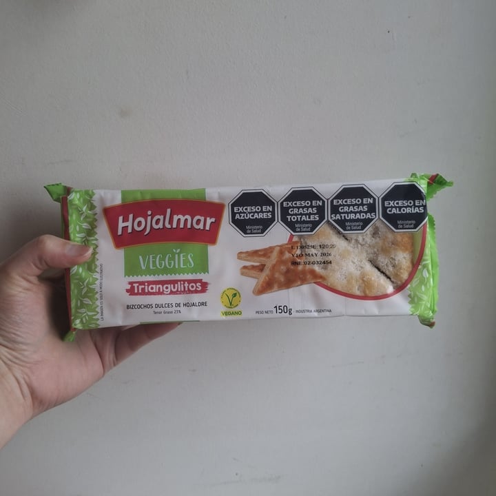 photo of Hojalmar veggies Triangulitos shared by @nuriagenequilis on  24 Sep 2025 - review