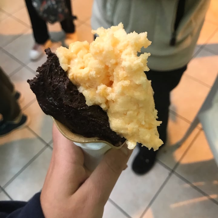 photo of Gelateria Terrazza dark chocolate and melon icecream shared by @vanessaaa on  02 Sep 2023 - review