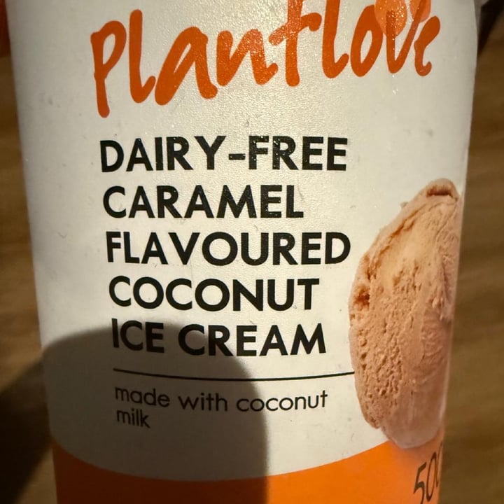 photo of Woolworths Food Dairy Free Caramel Flavoured Coconut Ice Cream shared by @globalvegan on  22 Aug 2025 - review