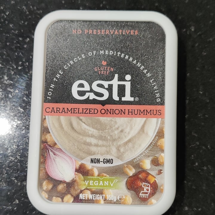 photo of Esti caramelised onion hummus shared by @lukasser on  12 Feb 2024 - review