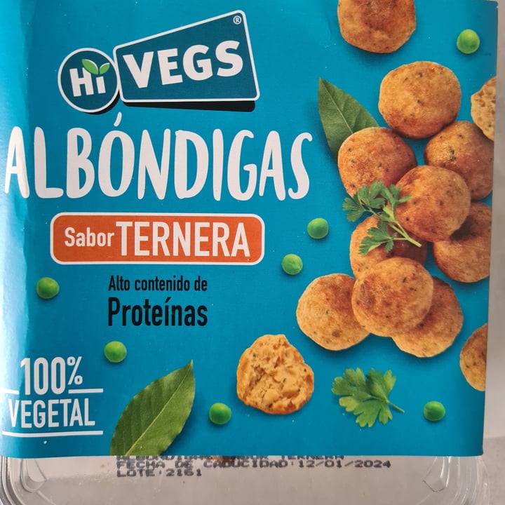 photo of Hi vegs Albóndigas sabor ternera shared by @oierland on  19 Feb 2024 - review