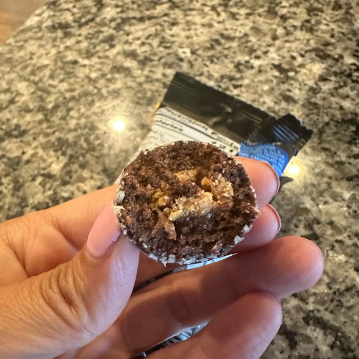 photo of Frooze Balls caramel choc peanut butter shared by @yvegan80 on  18 May 2024 - review