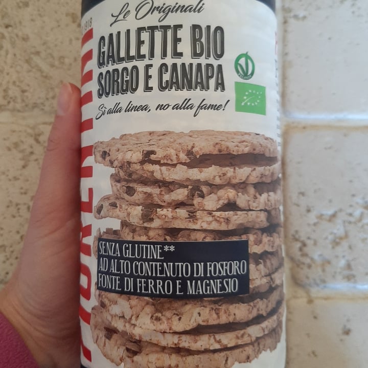 photo of Fiorentini Gallette Bio Sorgo E Canapa shared by @carmiveg on  27 Apr 2024 - review