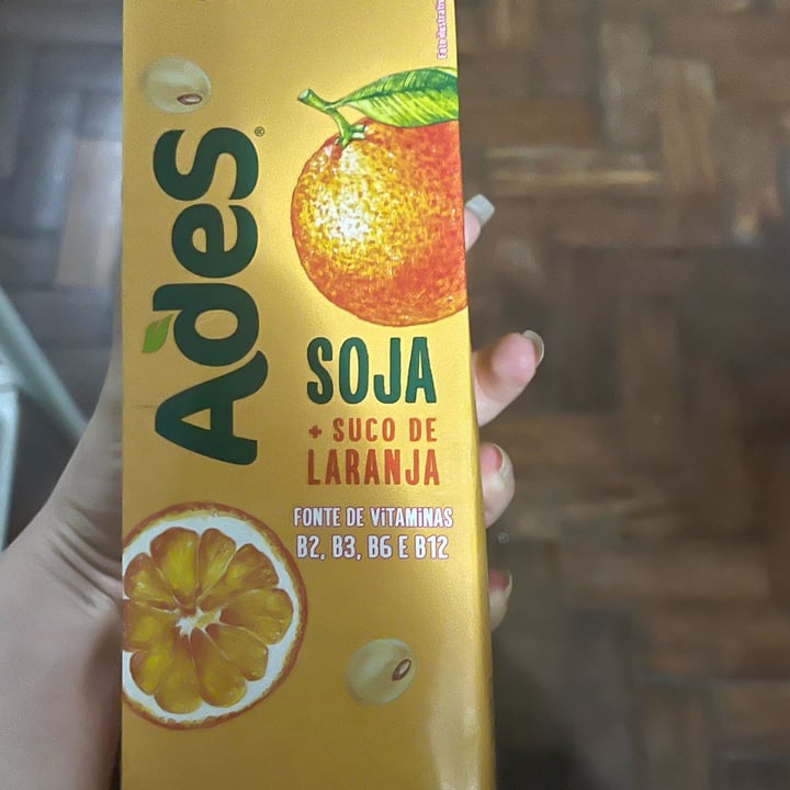 photo of Ades Ades de soja sabor laranja shared by @sofi4vsc on  11 Dec 2023 - review