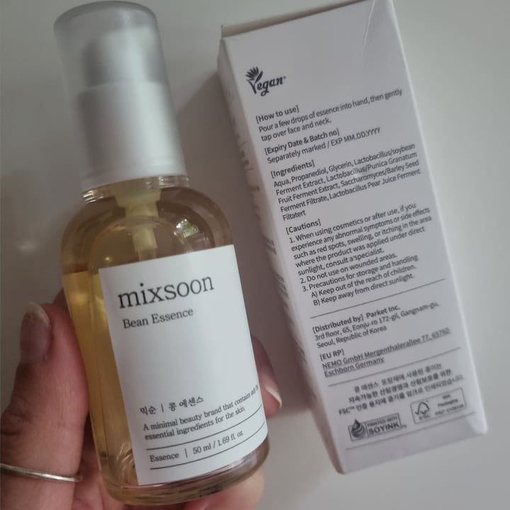 photo of Mixsoon Bean essence shared by @noelite on  27 Apr 2024 - review