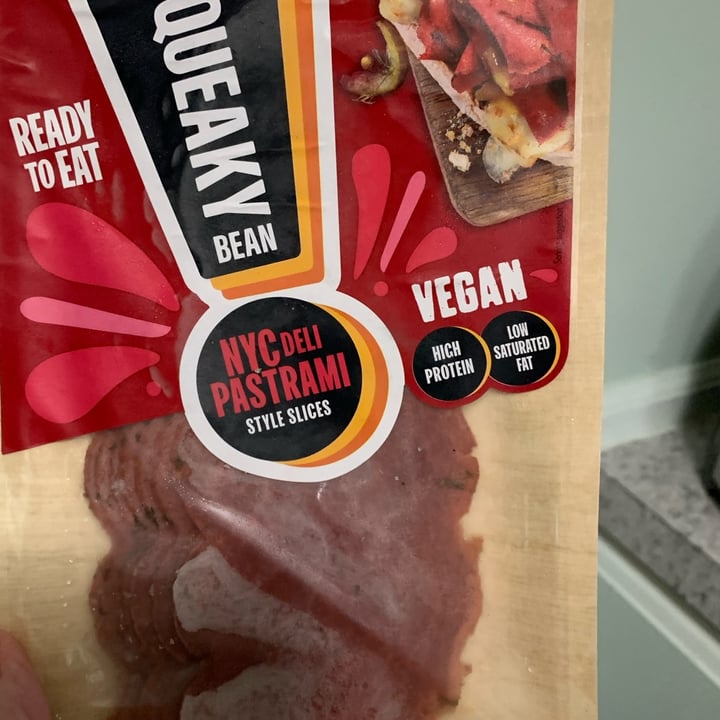 photo of Squeaky Bean NYC Deli Pastrami Style Sandwich Slices shared by @onehungryvegan on  28 Apr 2024 - review