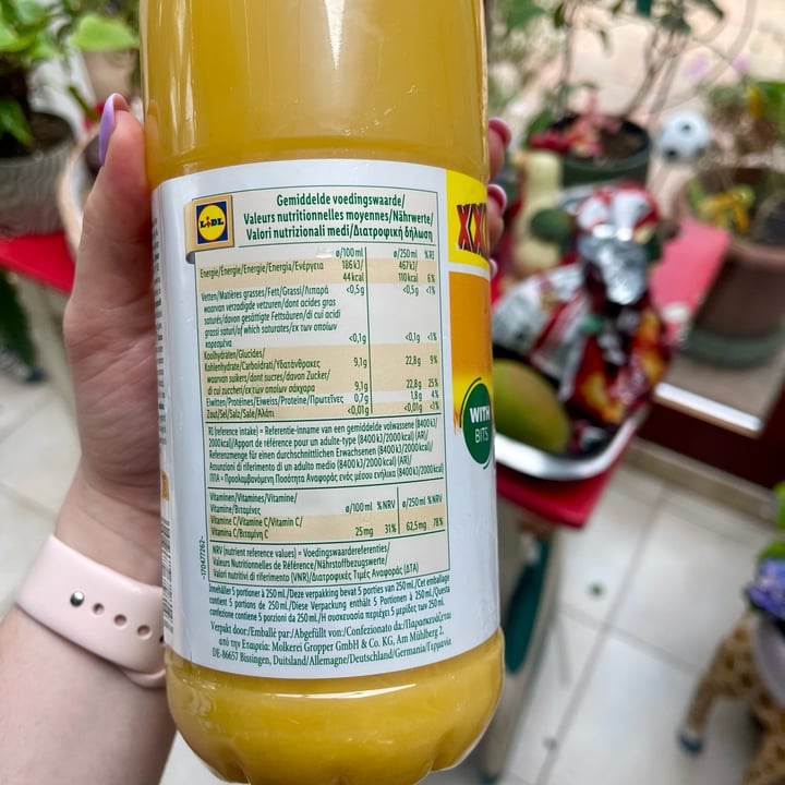 photo of Solevita Orange juice shared by @jeanne-marie on  30 Jun 2024 - review