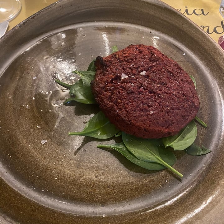 photo of Osteria Frutteria Lombarda Da Pietro burger di lenticchie shared by @alecann on  03 Jan 2024 - review