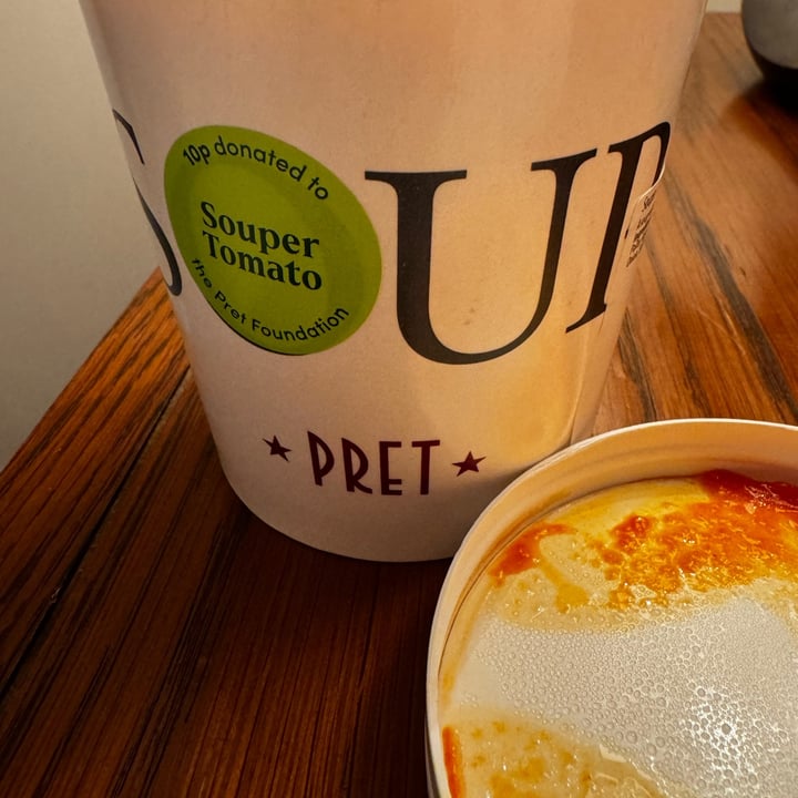 photo of Pret A Manger Tomato Soup shared by @yumi on  13 Feb 2024 - review