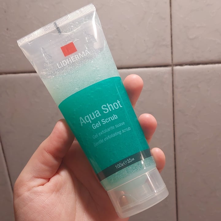 photo of Lidherma Gel exfoliante aqua shot shared by @sritabrocoli on  25 May 2025 - review
