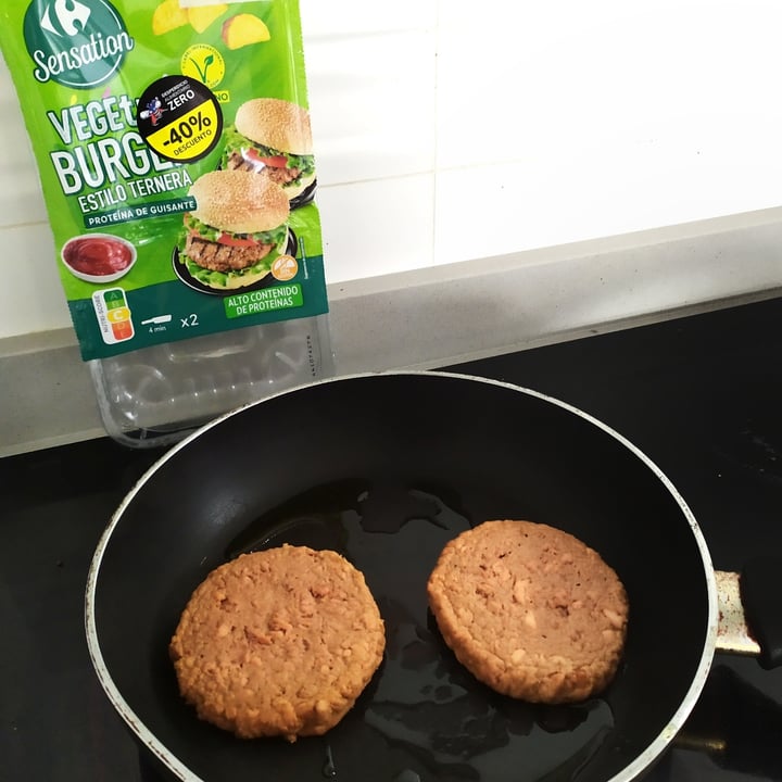 photo of Carrefour Sensation burger estilo ternera shared by @alicia41 on  18 Feb 2025 - review