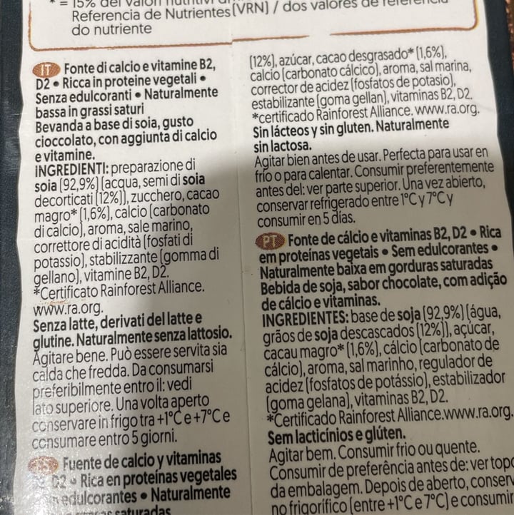 photo of Alpro plant protein 50gr chocolate flavour shared by @barbargo on  30 Jan 2024 - review