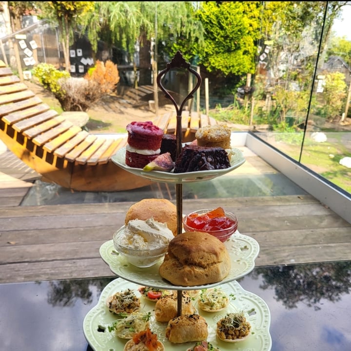 photo of The Base Vegan Retreat Animal Sanctuary Afternoon tea shared by @johnboat on  16 Sep 2025 - review